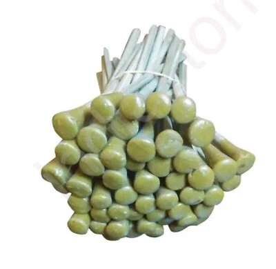 Palos dopantes de madera para cortar y facetar piedras preciosas de 25 piezas con cera epoxi extra Foto 1 de 3