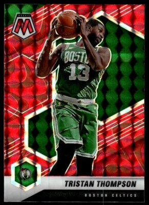 2020-21 Panini Mosaic RED PRIZM Tristan Thompson Boston Celtics #121 - Image 1 of 2