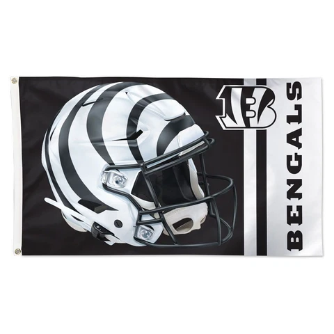 CINCINNATI BENGALS ALTERNATE 3'X5' DELUXE FLAG NEW WINCRAFT 🐯 Cover