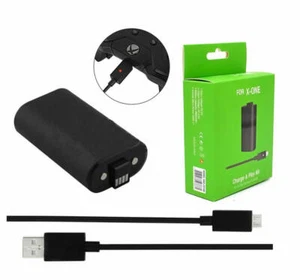 PER Microsoft XBOX ONE Kit di gioco e ricarica Xbox One batteria ricaricabile - Foto 1 di 7