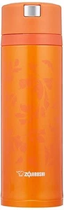 Zojirushi SM-XC48-DV Stainless Steel Quick Open Vacuum Bottle 480ml - Orange - Picture 1 of 2