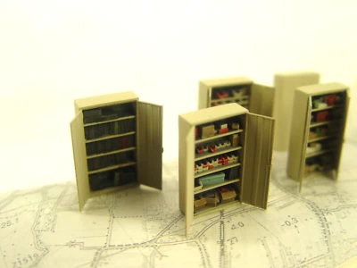 Werkstatt Schränke m. Einrichtung -  Artitec HO Fertigmodell 1:87 -  387506 #E - Bild 1 von 3