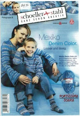 Ladies/Child Sweater Knitting Patterns,Shoeller&Stahl,Fortissima Socka,4pgs,New - Image 1 of 2