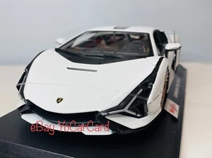 Maisto 1/18 Diecast Edición Especial Lamborghini Sian FKP 37 Blanco (VENTA) - Imagen 1 de 8