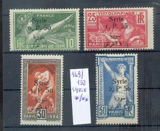 SYRIE 1924 Yvert 149-52 */** OLYMPIA 220€(L5186