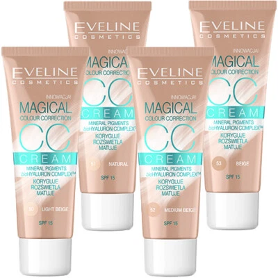 Eveline Cosmetics Magical CC Cream with bioHyaluron Complex SPF15 4 Shades 30ml - Image 1 of 2