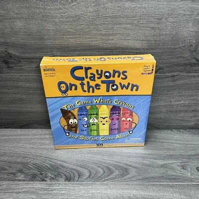 Crayons on the Town: The Game Where Stories and Crayons Come to Life, 1-4 player - Image 1 of 4