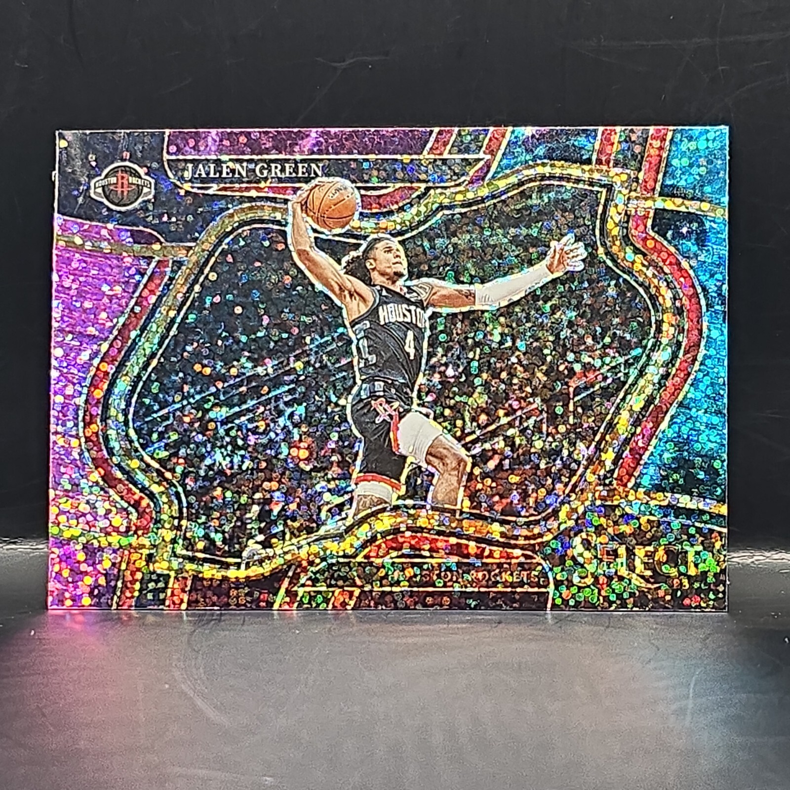 2022 PANINI SELECT JALEN GREEN COSMIC COURTSIDE SSP Mint Condition 🔥🔥🔥