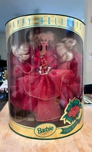 Vintage Happy Holidays Special Edition 1993 Christmas Barbie #10824 Mattel - Picture 1 of 2