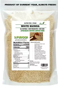 12 LB 100 % ~ FRISCH ~ PREMIUM QUINOA VEGAN GLUTENFREI nicht gentechnikfrei - Bild 1 von 3