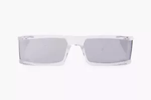 Rectangular Futuristic Transparent Sunglasses Classic (Polarised Dual Lenses) - Picture 1 of 3