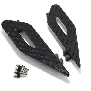 Front Floorboard Foot Pegs Pedals for Harley Touring 99-21 Softail 00-17 Dyna - Picture 1 of 7
