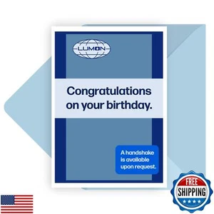 Chillkat Severance Birthday Card, Funny TV Show Gift for Men or Women, Lumon  - Picture 1 of 5