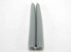 Set 2 x 8 in Price's Venezianische Taube grau Kerzen 5 Stunden ca. brenndauer - Bild 1 von 3
