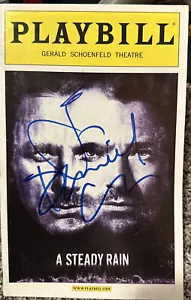 Daniel Craig & Hugh Jackman signed A Steady Rain Playbill. Rare. Bond Wolverine - Picture 1 of 5