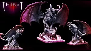 Manticore V2/Thirst/TTRPG/Wargaming/Dungeons and Dragons - Foto 1 di 1