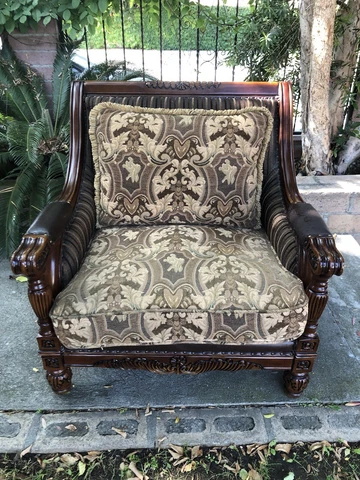 CLUB ARMCHAIRS WITH CARVED PANELS MUST SEE Cover