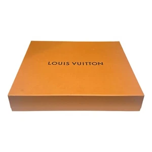 Louis Vuitton leere orange Geschenkbox Magnetverschluss Staubbeutel rechteckig groß - Bild 1 von 14