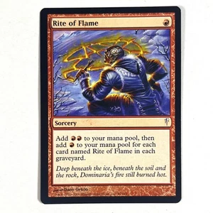 Rite of Flame VLP Coldsnap Common MTG See Photos Magic the Gathering - Picture 1 of 2
