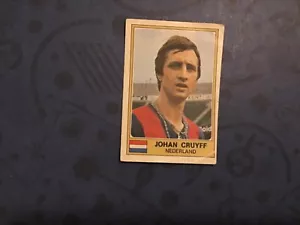 PANINI EUROFOOTBALL 1976-77 JOHAN CRUYFF π³π±# 193 COME DA FOTO - Foto 1 di 2