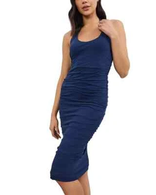 БАРХАТ на Graham & Spencer Аманда собранными в Рюш платье с бретелью через шею полночь S $198 H14 - Изображение 1 из 3