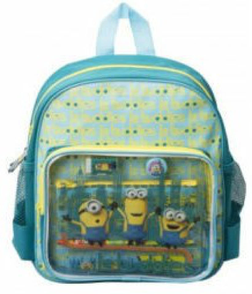 Nickelodeon - Minions - Kinder Rucksack - inkl. Schreibset - 100 % Polyester - Bild 1 von 1