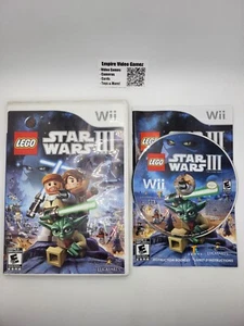 Lego Star Wars III 3 The Clone Wars (Nintendo Wii, 2011) - Completo - En caja original - Imagen 1 de 2