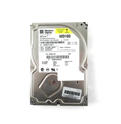 10GB IDE 3.5" 7200RPM 2MB HDD - 180472-001 - Image 1 of 3