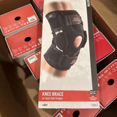 Rodillera Mcdavid Nivel 3 con doble disco bisagras tamaño grande 15-16 Foto 1 de 4