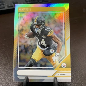 2024 Panini Donruss #62 George Pickens senza nome SSP Steelers Cowboys - Foto 1 di 2