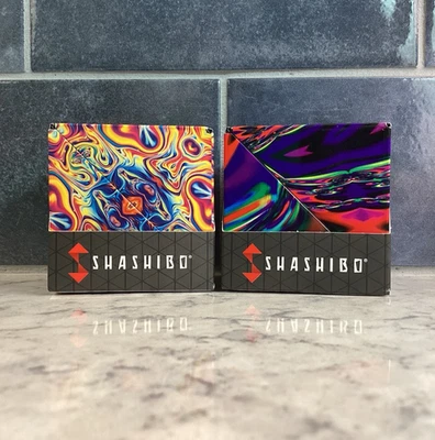 SASHIBO Shape Shifting Box Fidget Cube *Set of 2*  CHAOS and SPACED OUT   NEW - Bild 1 von 4