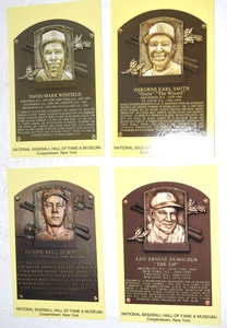 BASEBALL HALL FAME: Vier (4) Plakettenkarten (Ozzie, R Jackson.), Yankee Greats #4 - Bild 1 von 5