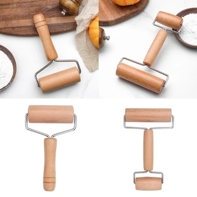 Beechwood Baking Roller For Pastry Cookie And Dumplings Making Rolling Pin - Image 1 of 4