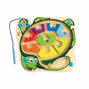 Hape Totally Amazing Colorback Sea Turtle Bead Wooden Maze Puzzle - Picture 1 of 5