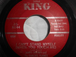 JAMES BROWN~"I CAN'T STAND MYSELF"~Orig~1968~FUNK~SOUL~7'' 45rpm~KING~RED~VG+ - Picture 1 of 2