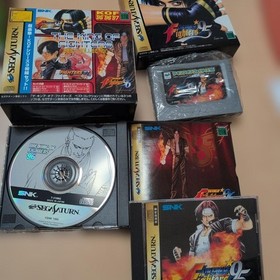 The King of Fighters KOF '95-'97 Sega Saturn Soft Set Game Collection