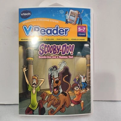Vtech V.Reader Scooby-Doo and a Mummy, Too! Interactive Reading System 5-7yr - Image 1 of 3