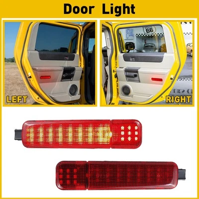 适用于雪佛兰 Avalanche 2500 1500 2002 - 2006 内门反射灯红色灯 — 第 1/4 张图片