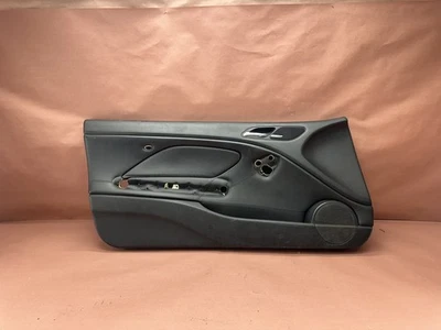 BMW E46 330CI 325CI Front Left Interior Door Panel Trim Black OEM 154K Miles - Image 1 of 4