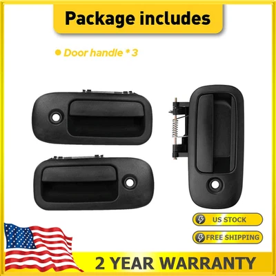 3X Manija de puerta exterior exterior para camioneta Chevy Express GMC Savana 1500 2500 3500 Foto 1 de 4
