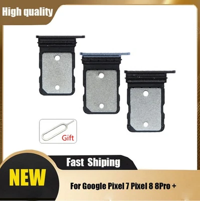 SIM Card Tray Holder Socket Slot For Google Pixel 7 Pixel 8 8Pro Replacement - Image 1 of 4