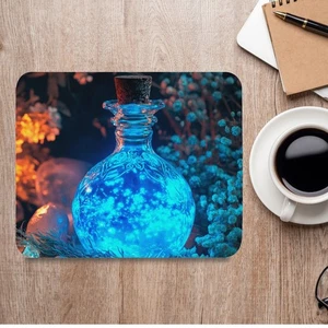 Alfombrilla de ratón para botella de poción gótica bruja pagana alquimia hierbas mágicas decoración de escritorio - Imagen 1 de 5