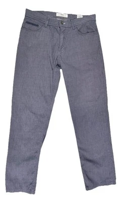 Brax Cooper Fancy 标准版型裤子男式 33/32 尺寸 33x29 蓝色 — 第 1/4 张图片