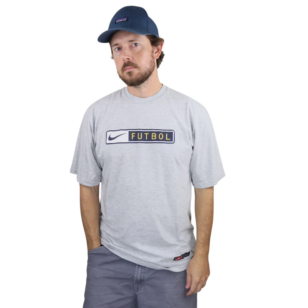 Nike Boca Juniors Gray International Club Soccer Fan Apparel and