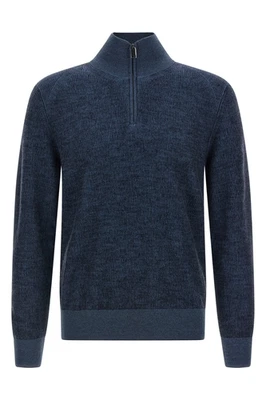 BRIONI Blue Cashmere/Wool Sweater New & Authentic - Image 1 of 3
