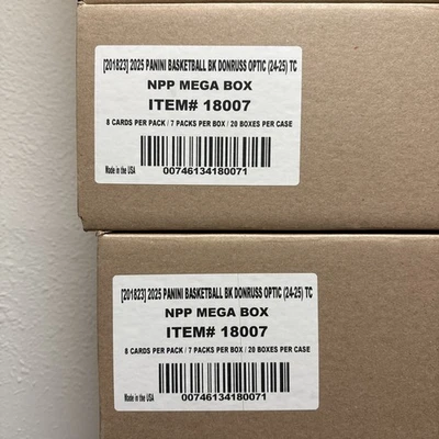 2024-25 PANINI DONRUSS BALONCESTO ÓPTICO MEGA 20 CAJA ESTUCHE SELLADO DE FÁBRICA Foto 1 de 2
