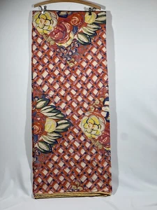 Vintage Boho Handmade 70"x90" Made in India 100% Cotton Table Cloth - Picture 1 of 24