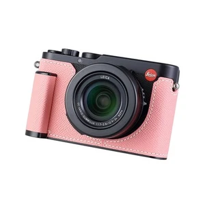SIUTATDSH Camera Half Case for Leica D-LUX 8, Vintage Metal Genuine Leather Inst - Picture 1 of 7