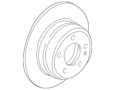 Rotor trasero original BMW 34-21-6-864-903 Foto 1 de 2