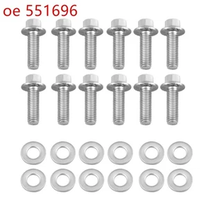 High Strength Stainless Steel Header Bolt Set for LS1 L LS3 LS6 LS7 Vortec - Picture 1 of 9